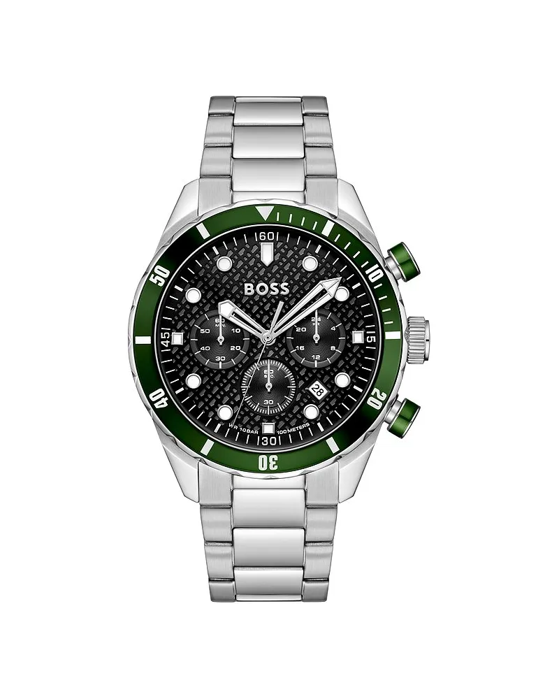 HUGO BOSS Chronograph BOSS CHRONOMATIX Silber