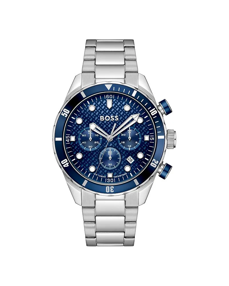 HUGO BOSS Chronograph BOSS CHRONOMATIX Silber