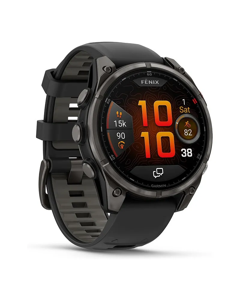 Garmin Smartwatch Fenix ® 8 Pro - 51 mm AMOLED Sapphire Grau