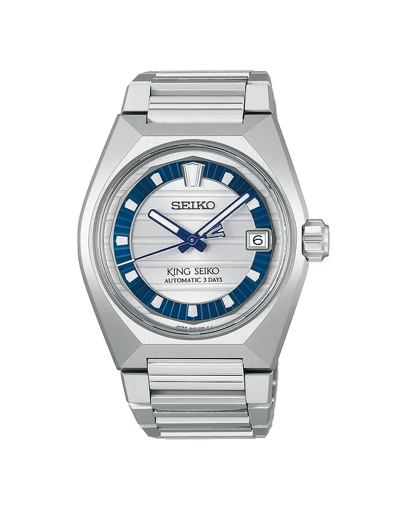 Seiko Herrenuhr VANAC Silber