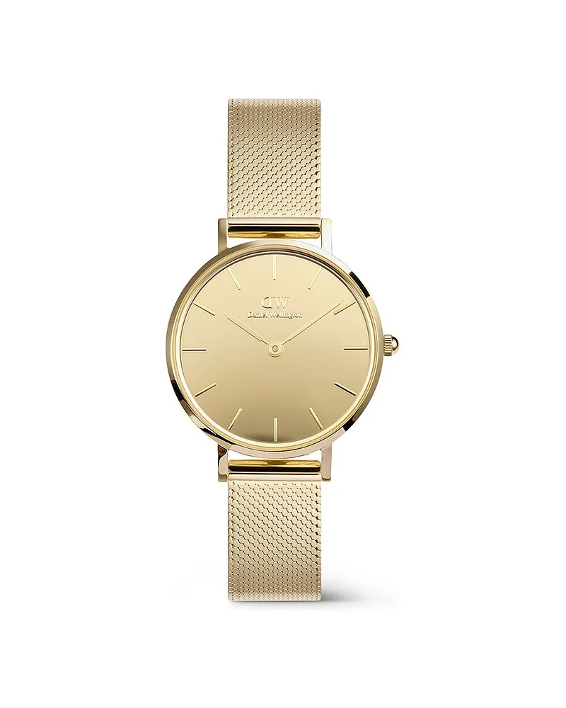 Daniel Wellington Damenuhr Reflection Gelbgold