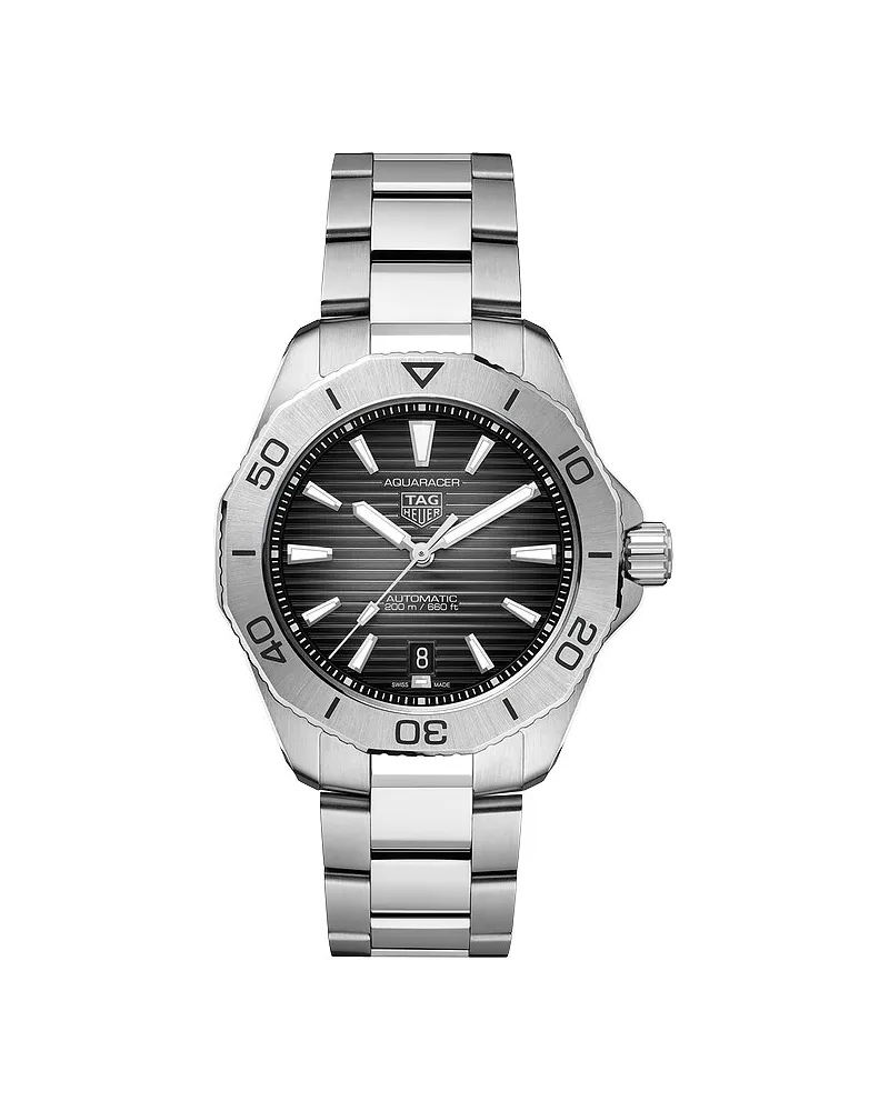 TAG Heuer Herrenuhr Aquaracer Professional 200 Date Silber