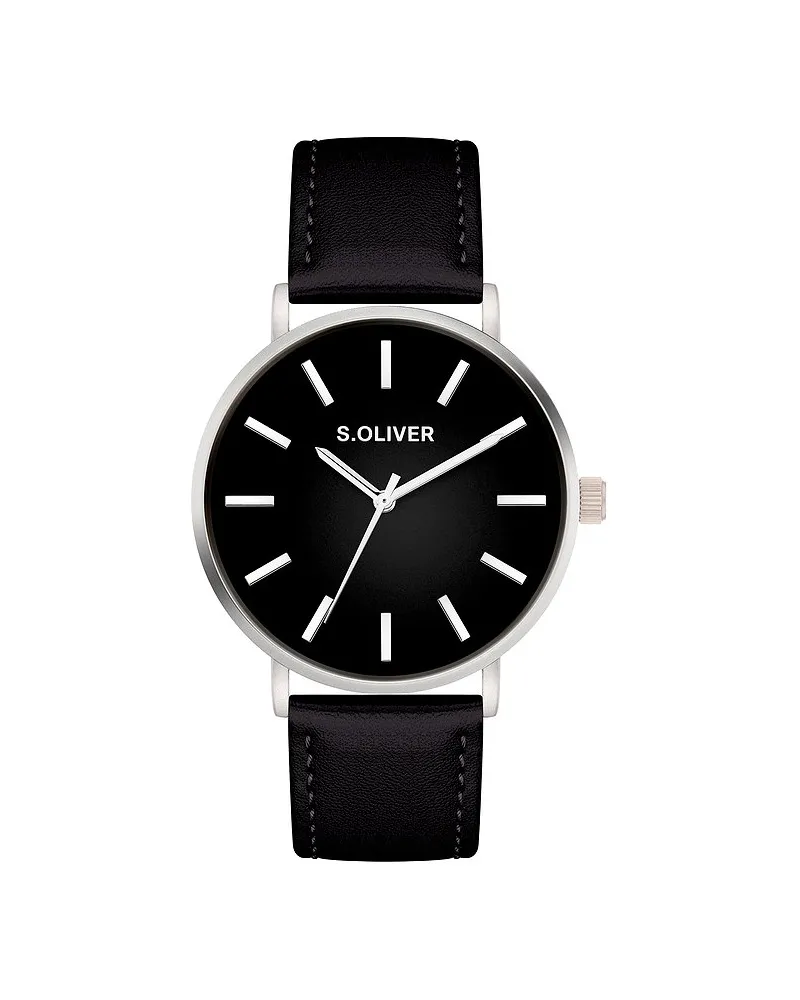 S.Oliver Herrenuhr Klassisch & Elegant Silber