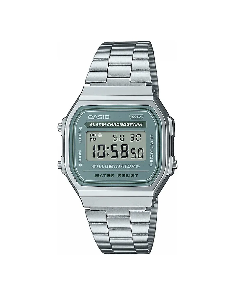 Casio Unisexuhr Vintage Iconic Silber