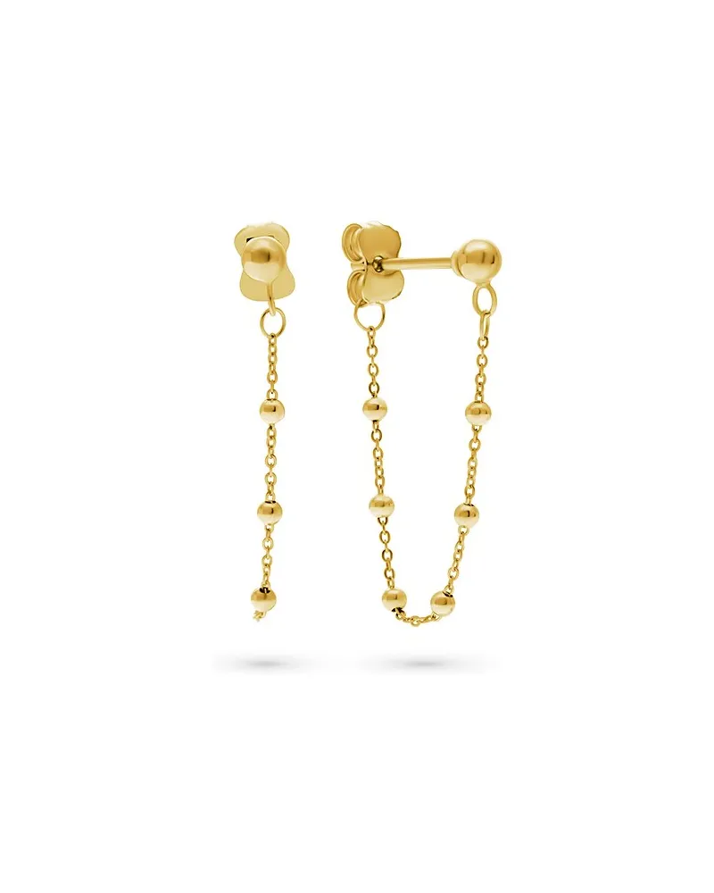 FAVS. Ohrstecker Gelbgold