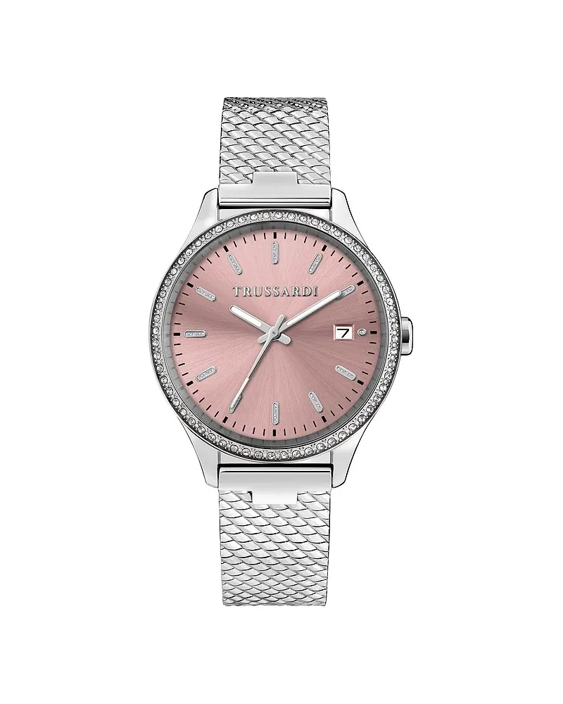 Trussardi Damenuhr City Life Silber