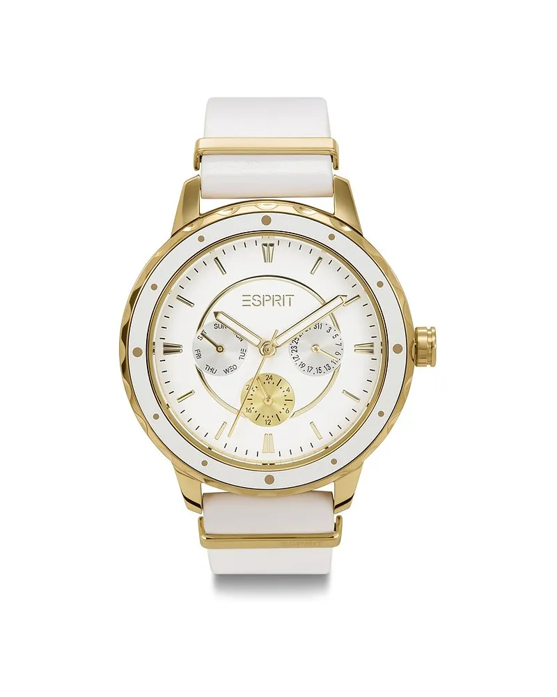 Esprit Damenuhr Brisk Gelbgold