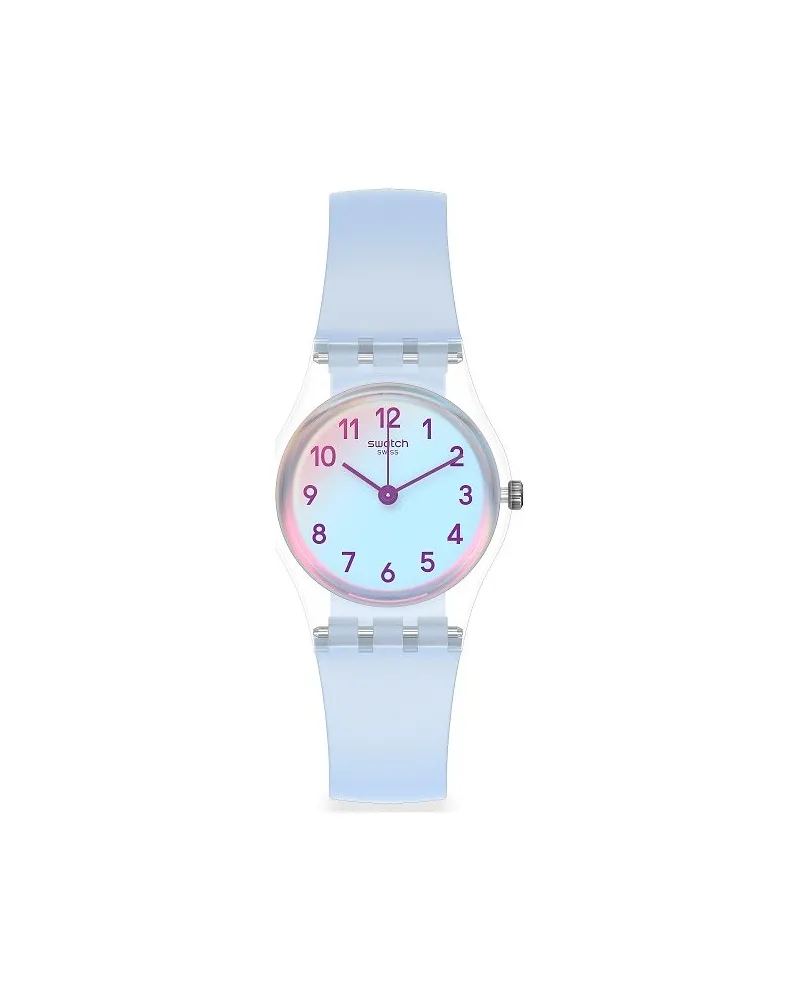Swatch Damenuhr Transparent