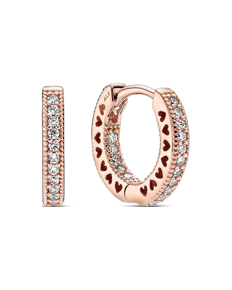 Pandora Creolen Signature Roségold