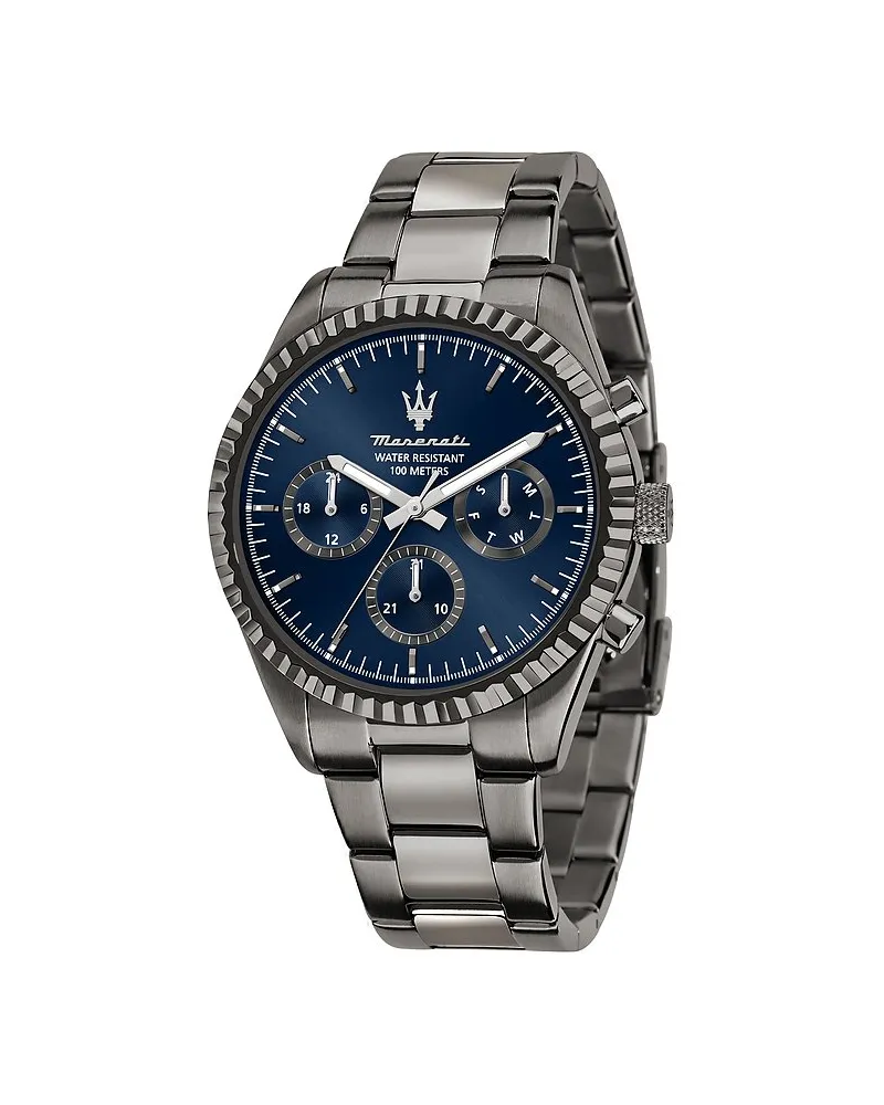 Maserati Herrenuhr Competizione Grau