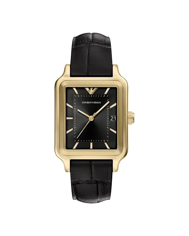 Emporio Armani Herrenuhr Gold