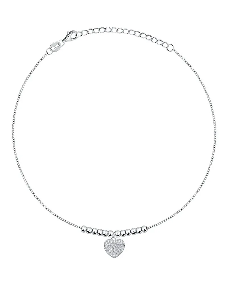 Christ Fußkette Silber