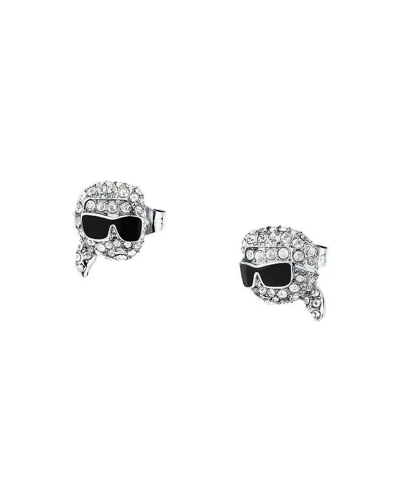 Karl Lagerfeld Ohrstecker Silber