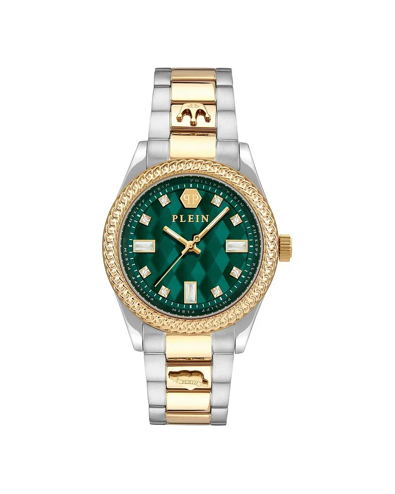 Philipp Plein Damenuhr QUEEN Bicolor