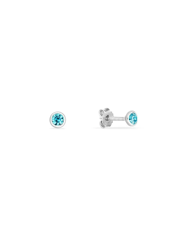 FAVS. Ohrstecker Hellblau