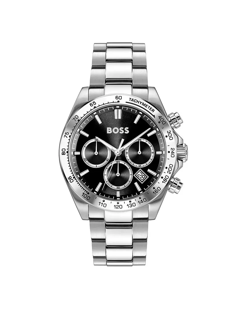 HUGO BOSS Chronograph Hero 2.0 Silber