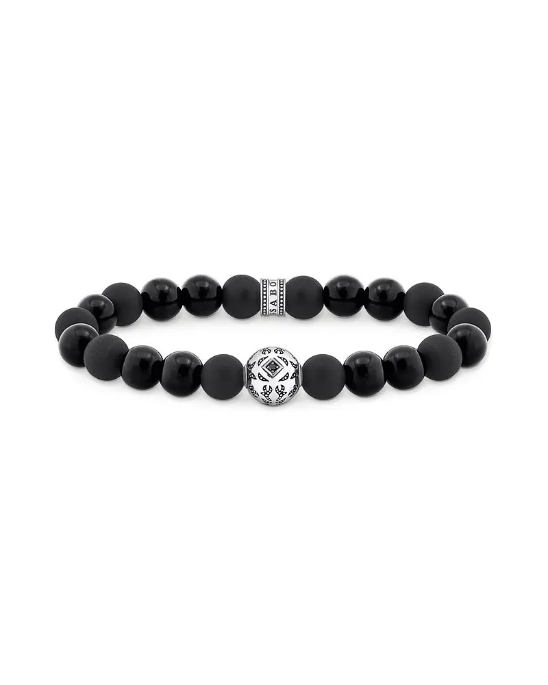Thomas Sabo Armband Rebel at heart Schwarz