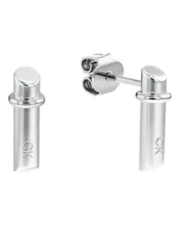 Calvin Klein Ohrstecker Sculptural Silber