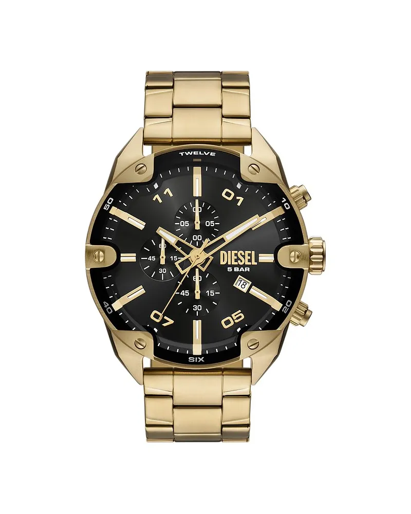 Diesel Chronograph SPIKED Gold