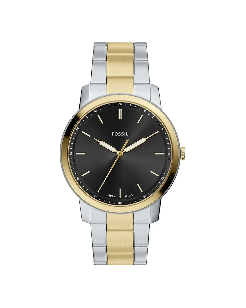 Fossil Herrenuhr Minimalist Bicolor