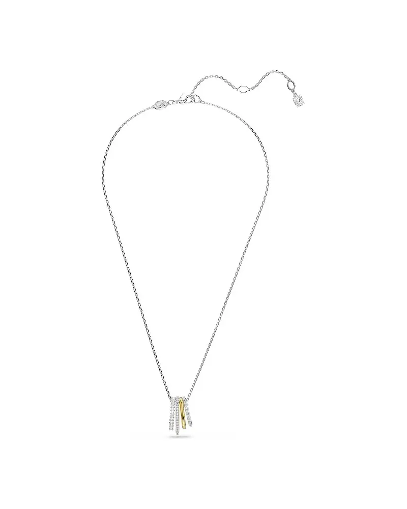 Swarovski Kette Hyperbola Weiß