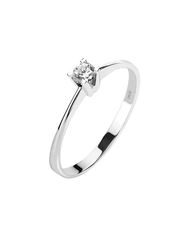 Christ Damenring Lab Grown CHRIST Weißgold