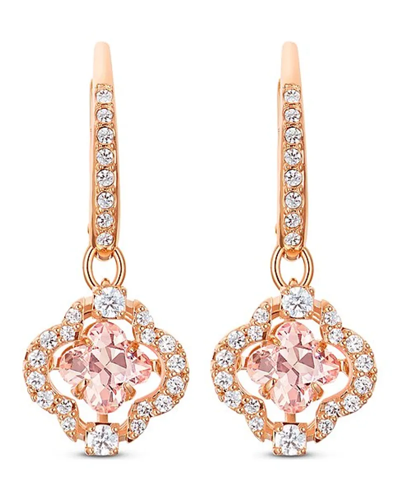 Swarovski Ohrhänger Una Sparkling Dc Roségold