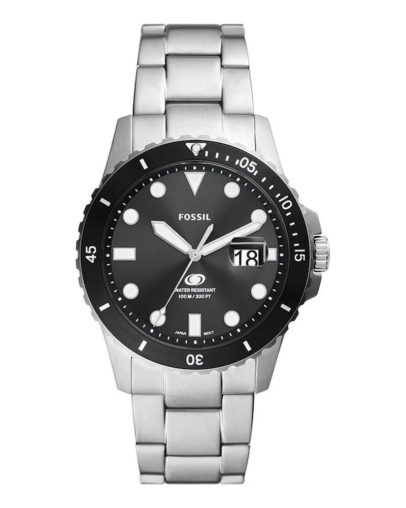 Fossil Herrenuhr FOSSIL BLUE DIVE Silber