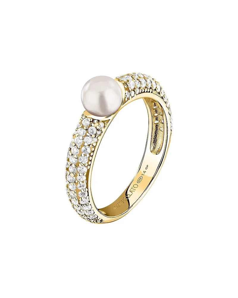 Morellato Damenring Perla Gelbgold