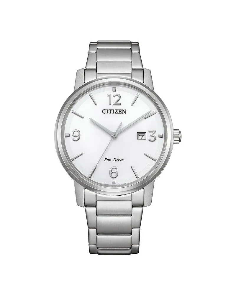 Citizen Herrenuhr Sport Silber