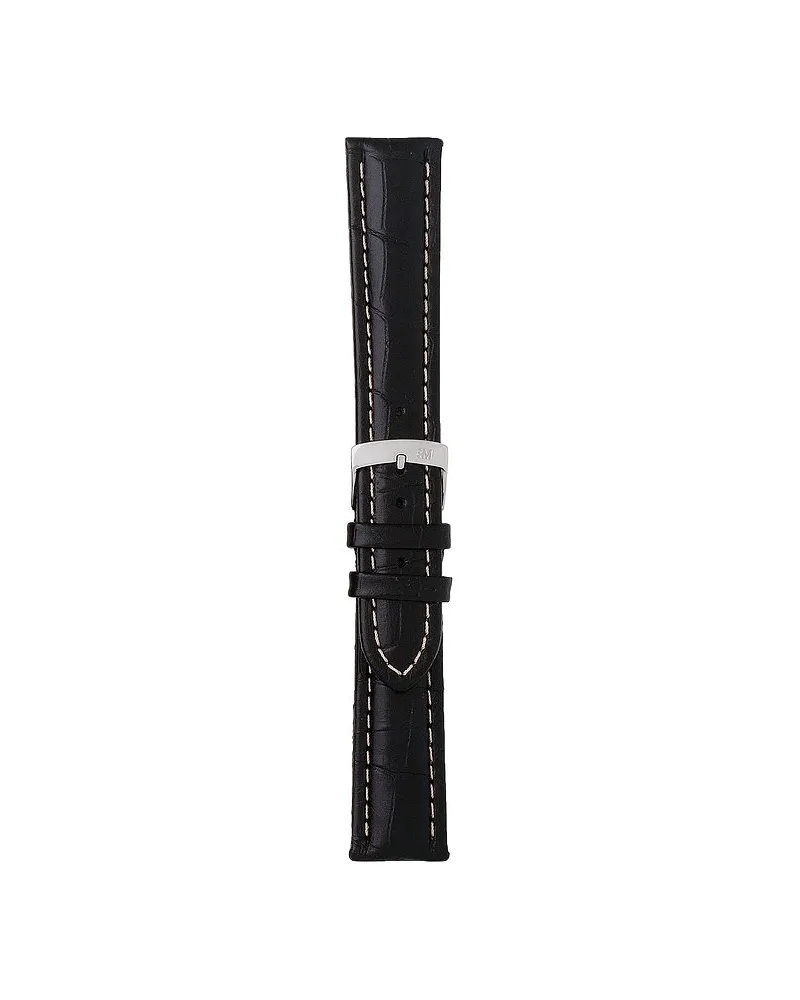 Morellato Lederband Essentials Plus Schwarz