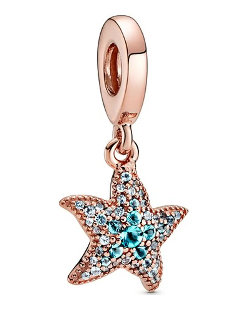 Pandora Charm Moments Funkelnder Seestern Roségold
