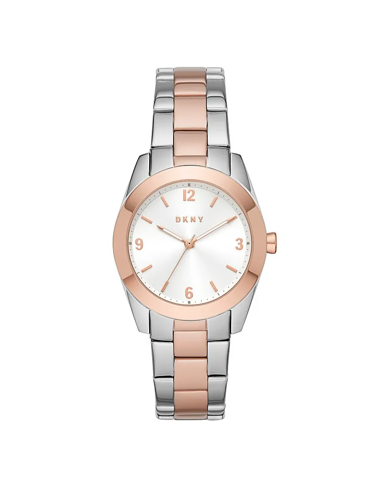 DKNY Damenuhr Nolita Bicolor