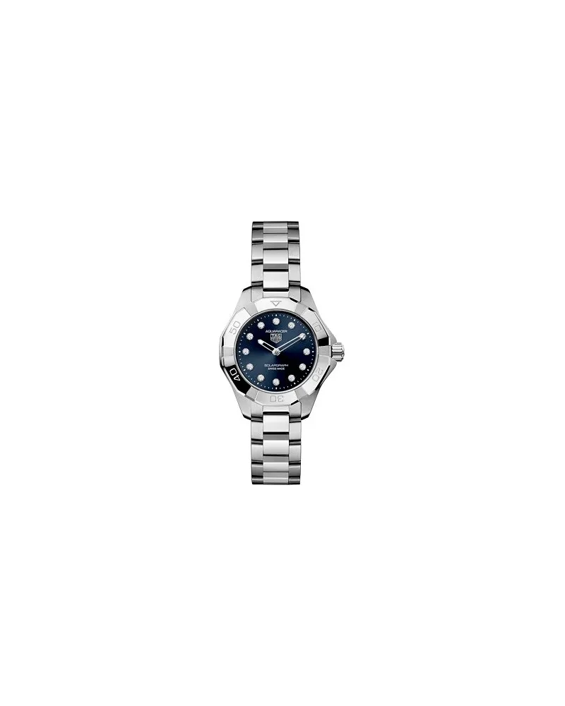TAG Heuer Damenuhr Aquaracer Professional 100 Solargraph Silber