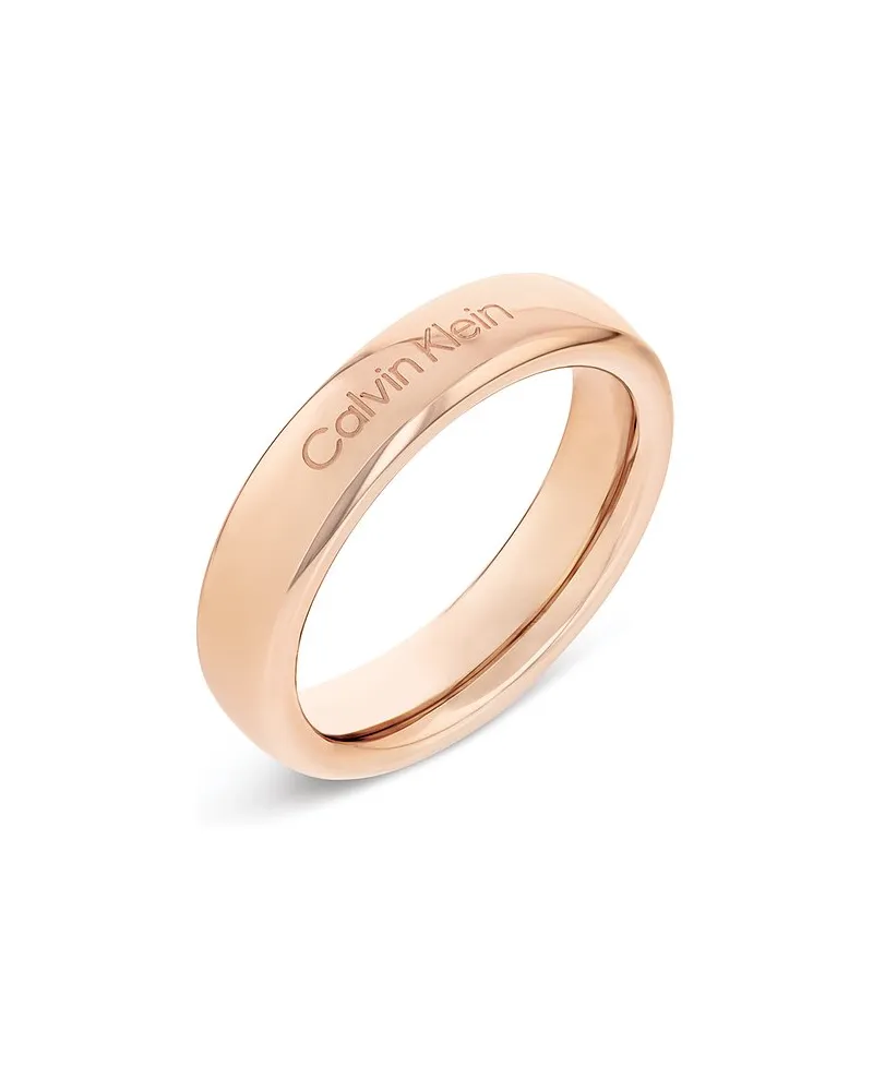 Calvin Klein Edelstahlring Roségold