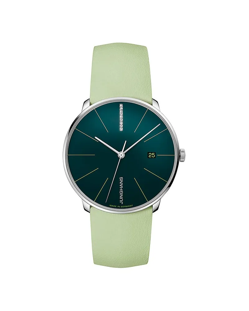 Junghans Damenuhr Meister fein Automatic Grün