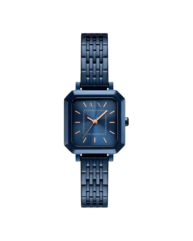 Armani Exchange Damenuhr Blau