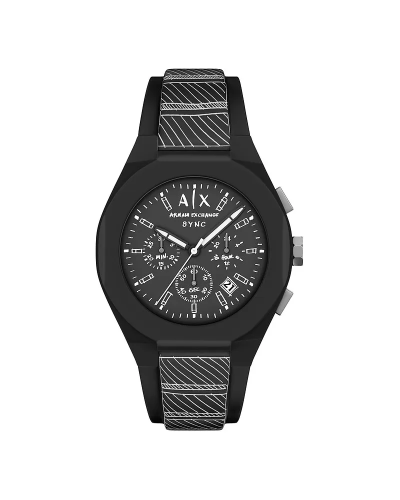 Armani Exchange Chronograph Schwarz