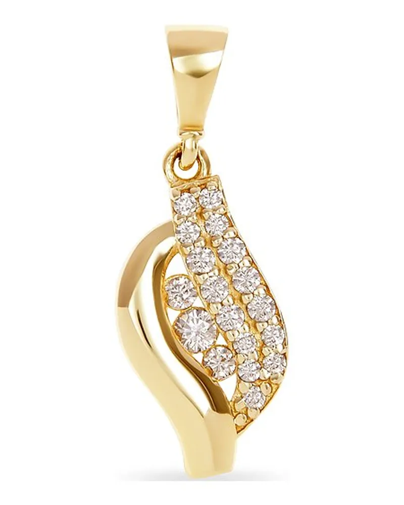 FAVS. Anhänger Gelbgold