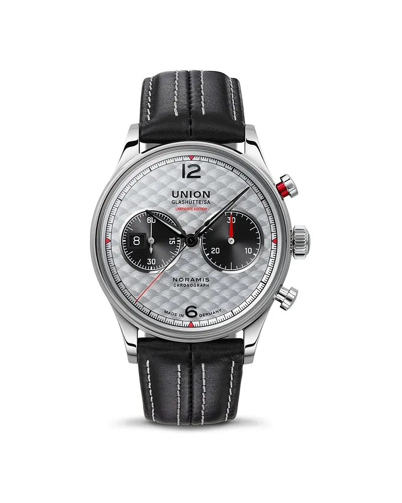 Union Glashütte Chronograph Noramis Silber