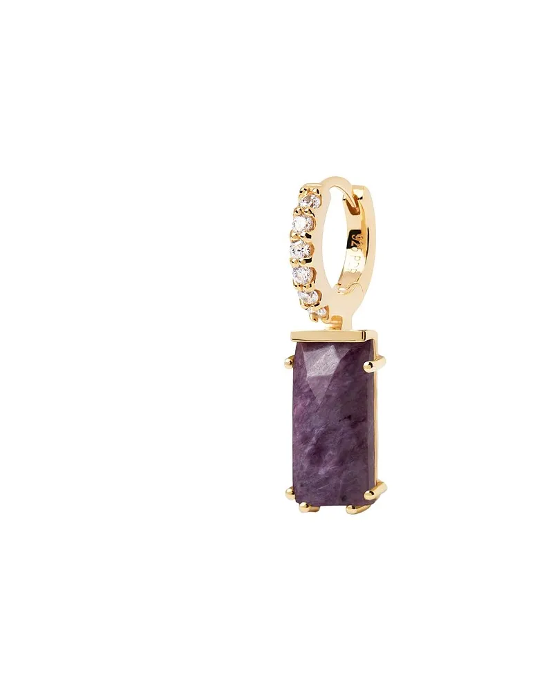 adidas Einzelner Ohrschmuck Gemstones Lila