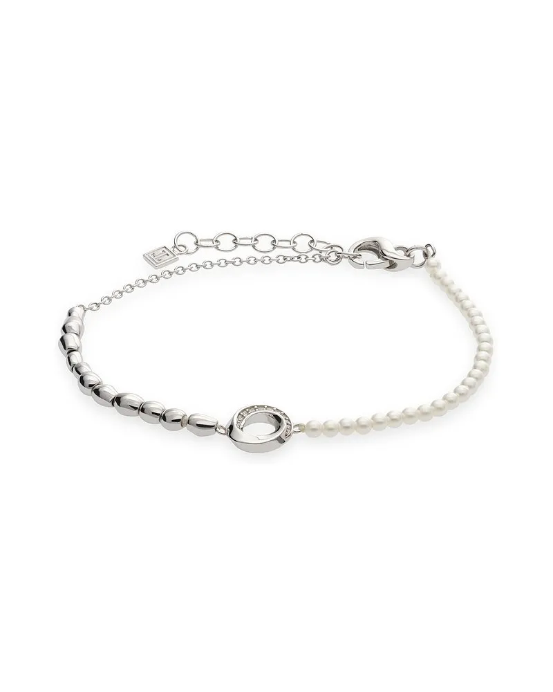 JETTE Armband PEARL Silber