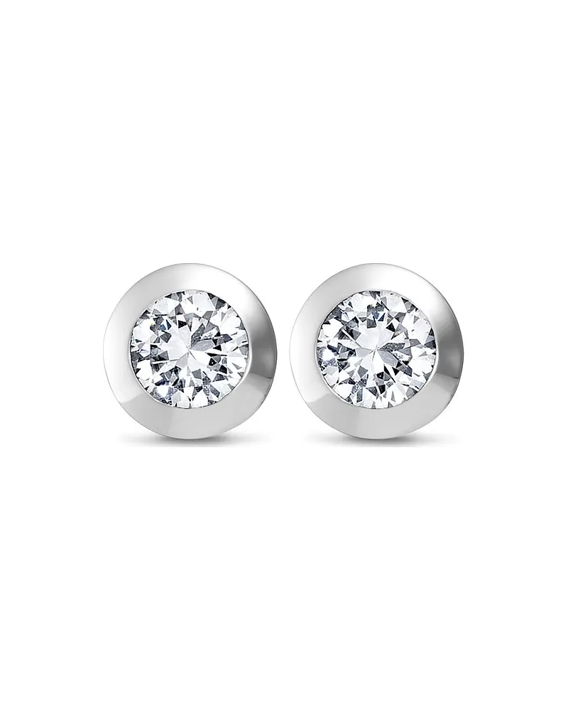 JETTE Ohrstecker SOLITAIRE Silber