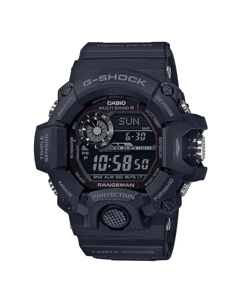 Casio Herrenuhr Rangeman Schwarz