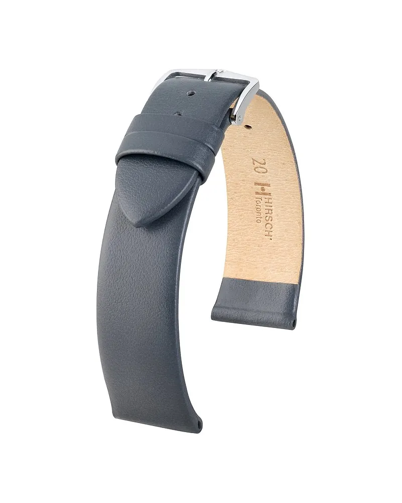 Hirsch Lederband Toronto Grau
