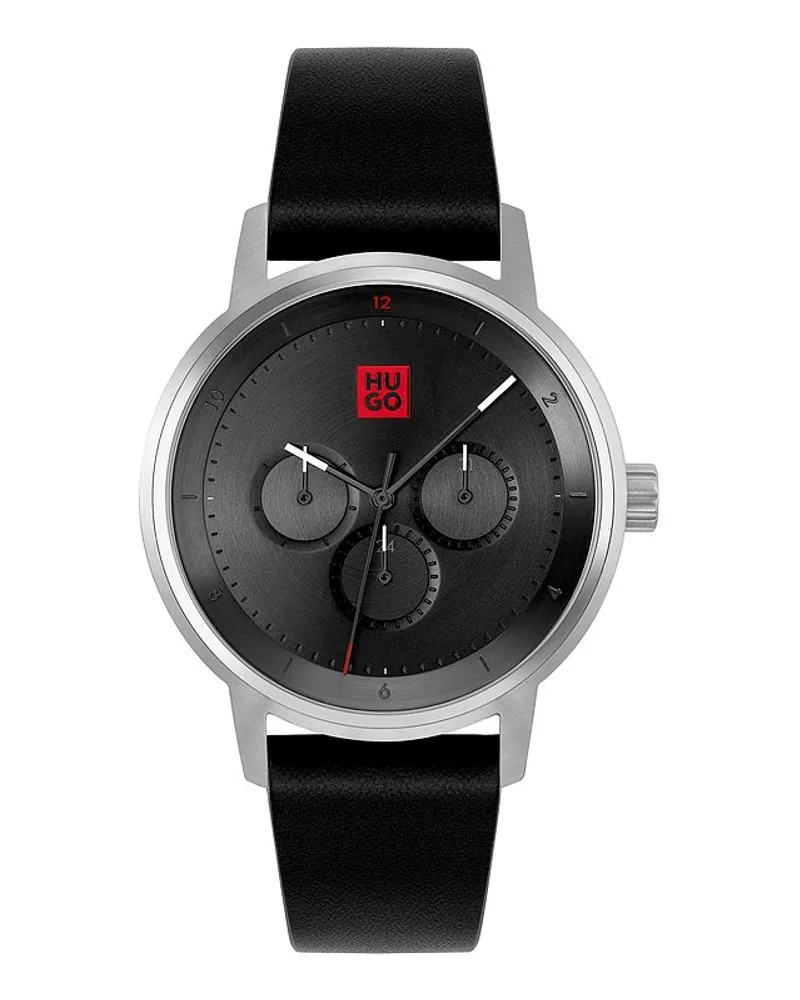 HUGO BOSS Herrenuhr Silber
