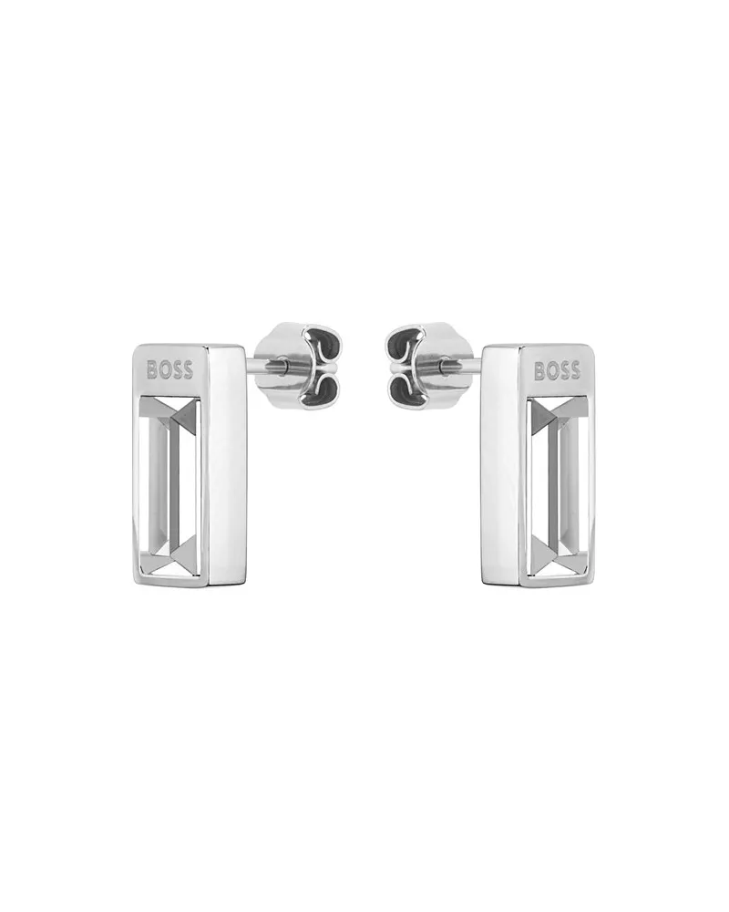HUGO BOSS Ohrstecker Silber