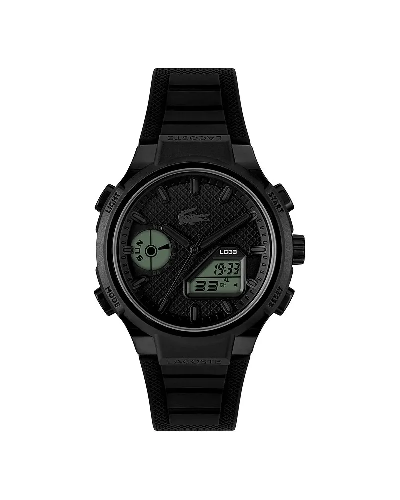 Lacoste Chronograph LC33 Schwarz