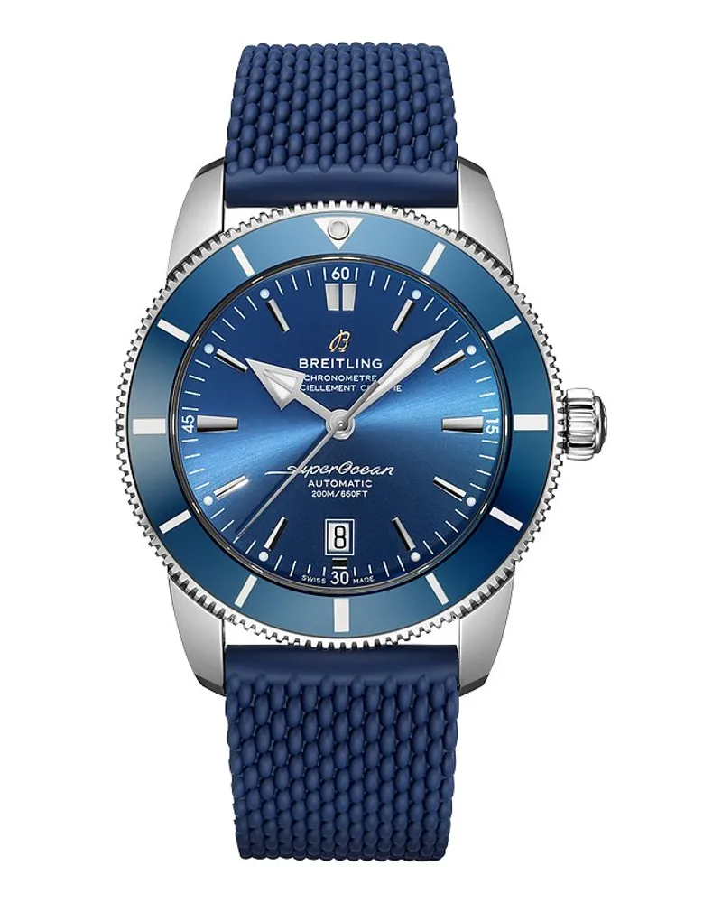 Breitling Herrenuhr Superocean Héritage II B20 Automatic 46 Silber