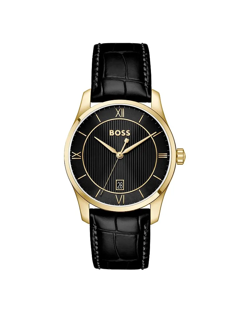 HUGO BOSS Herrenuhr PRINCIPLE Gold
